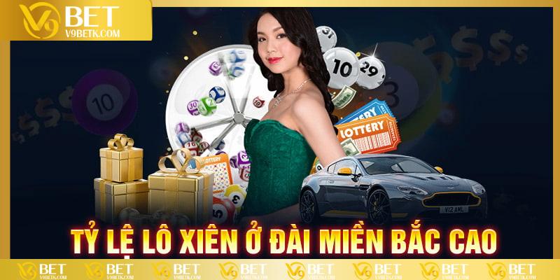 Lượng tiền xiên 3 tại V9BET